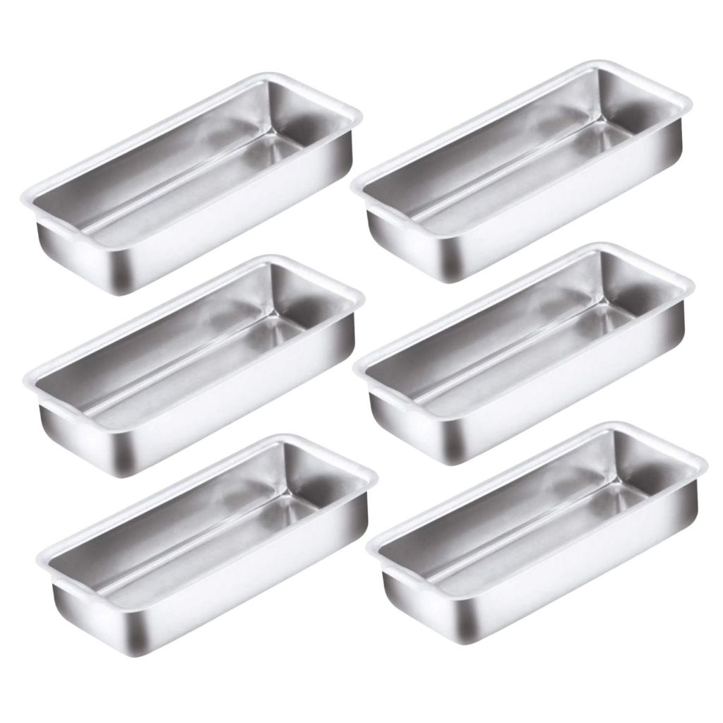 KIT com 6 Formas de Pão Caseiro  Bolo Inglês nº1 - nº2 - nº3 Aluminio Resistente em Oferta na Shopee