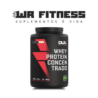 Whey Protein Concentrado 900g Pote - DUX