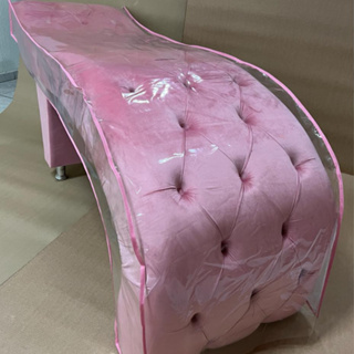 Capa Para Maca Estetica Transparente Extensão Cilios Borda Rosa em Oferta na Shopee