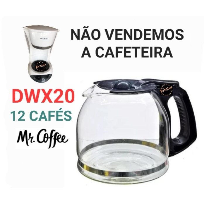 JARRA COMPATÍVEL CAFETERIA MR. COFFEE - "DWX20" - 12 CAFÉS - (SÓ SERVE NESSA)