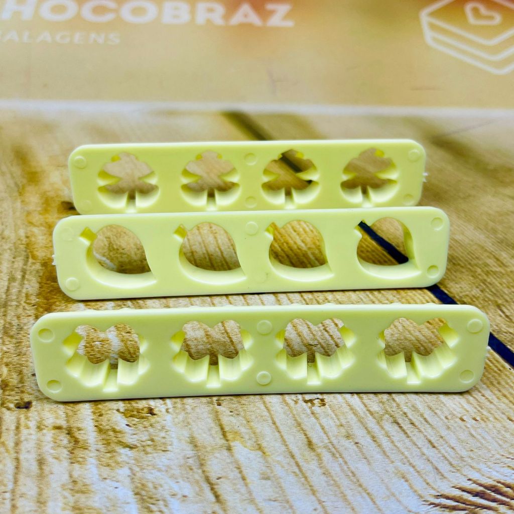 Cortador Kit Réguas Miniaturas 6 FOLHAS  - 3 Peças (Blue Star) em Oferta na Shopee