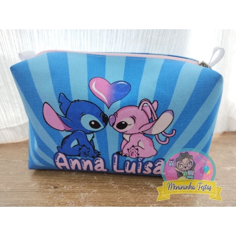 Necessaire Box Stitch Personalizada em Oferta na Shopee