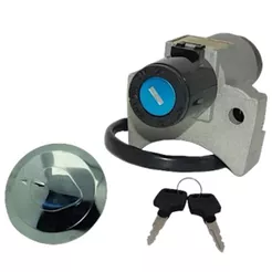 Kit Ignição Trava Contato Honda Cg 125 Fan Es/Ks 14 15 ( 2 Peças )