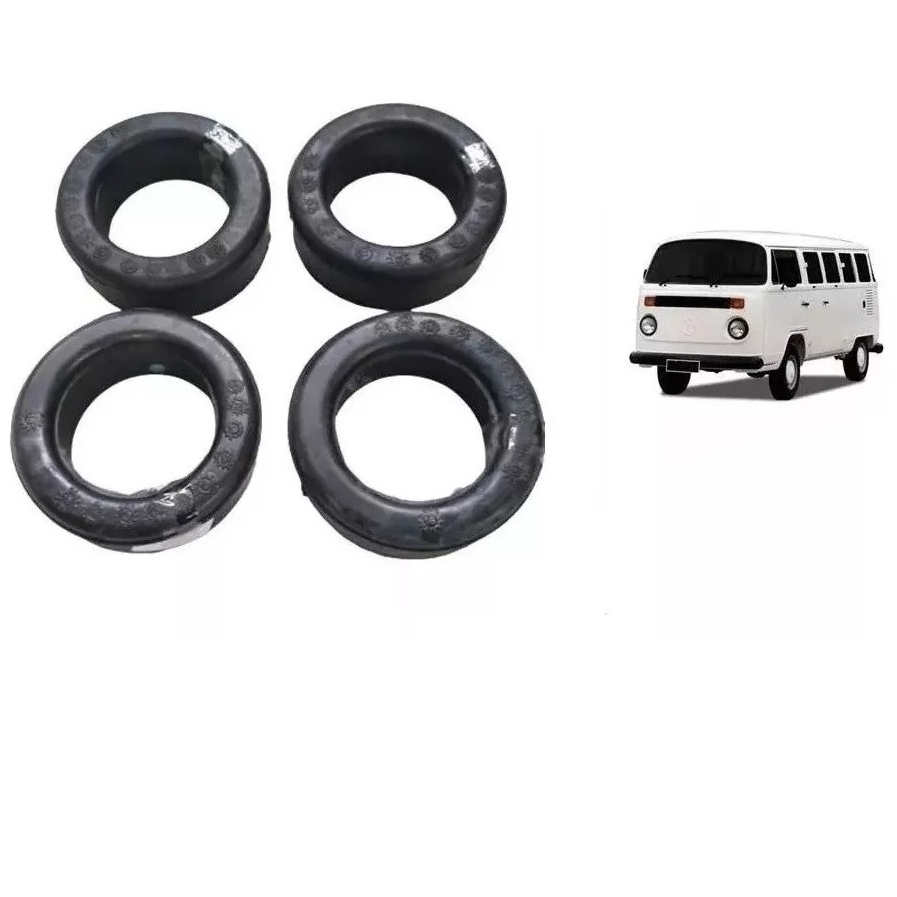 KIT BORRACHA DO FACAO INT/EXT KOMBI TODAS (4UNI)