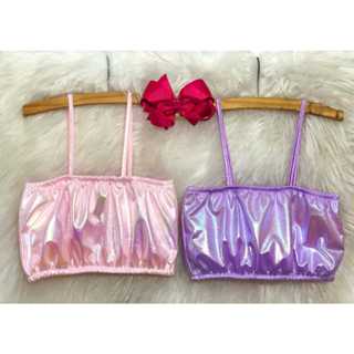 Top Holografico Feminino Infantil em Oferta na Shopee