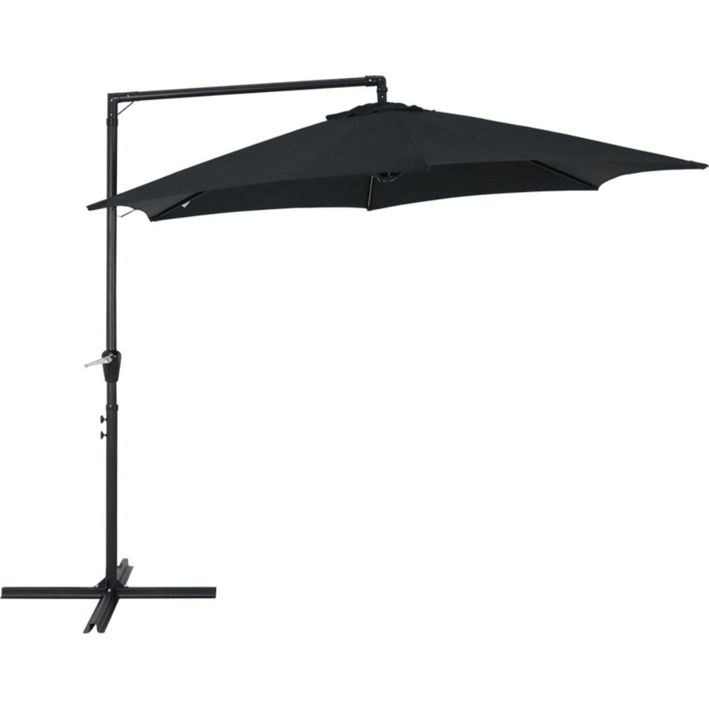 Ombrellone Suspenso Veneza em Poliéster 3 Metros de Diâmetro com Manivela 832007 BEL