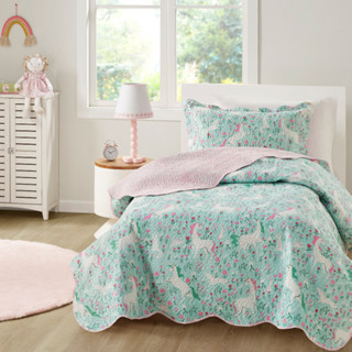 Colcha Cobre leito Solteiro Kids Infanto Juvenil Kit com 2 Peças Dupla Face Estampada com ...