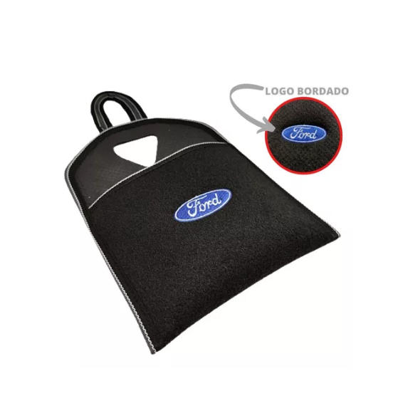 PORTA OBJETOS  LIXEIRA PORTA TRECO VEICULAR COM BORDADO PERSONALIZADO FOCUS FIESTA KA ECOSPORT COURIER RANGER FUSION