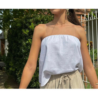 Cropped tomara que cai soltinho