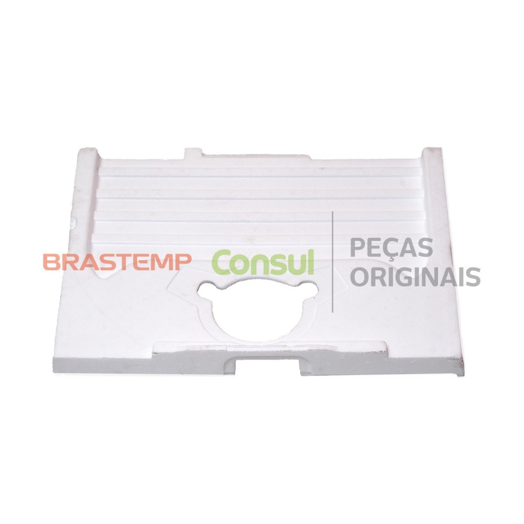 Capa Intermediária do Evaporador Geladeira Brastemp W10616687 Original - Whirlpool