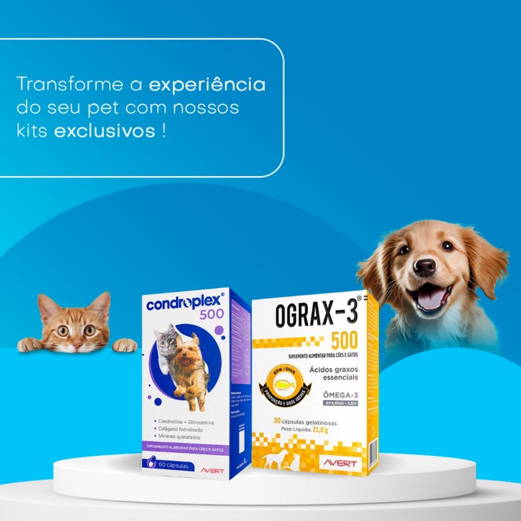 Kit Condroplex 500mg 60 Cápsulas + Ograx-3 500mg 30 Cápsulas Avert · foto 2