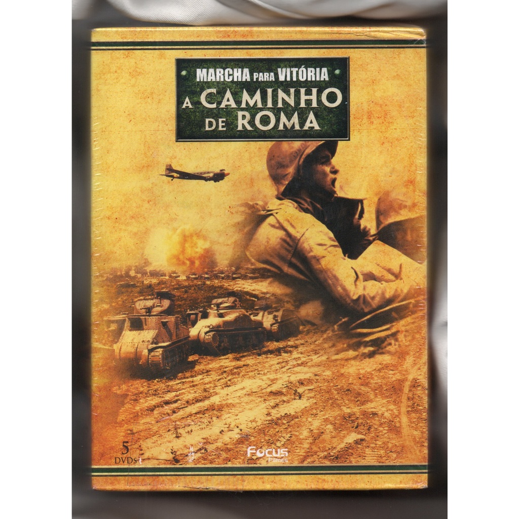 Marcha Para A Vitória A Caminho De Roma Box 5 DVDs