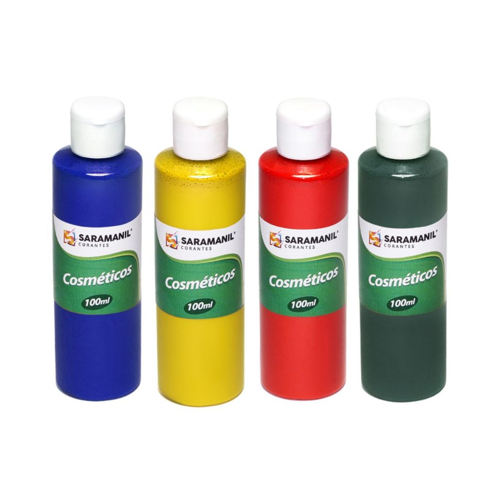 Kit 4 Pigmento Líquido Para Cosméticos Saboaria 100ml em Oferta na Shopee