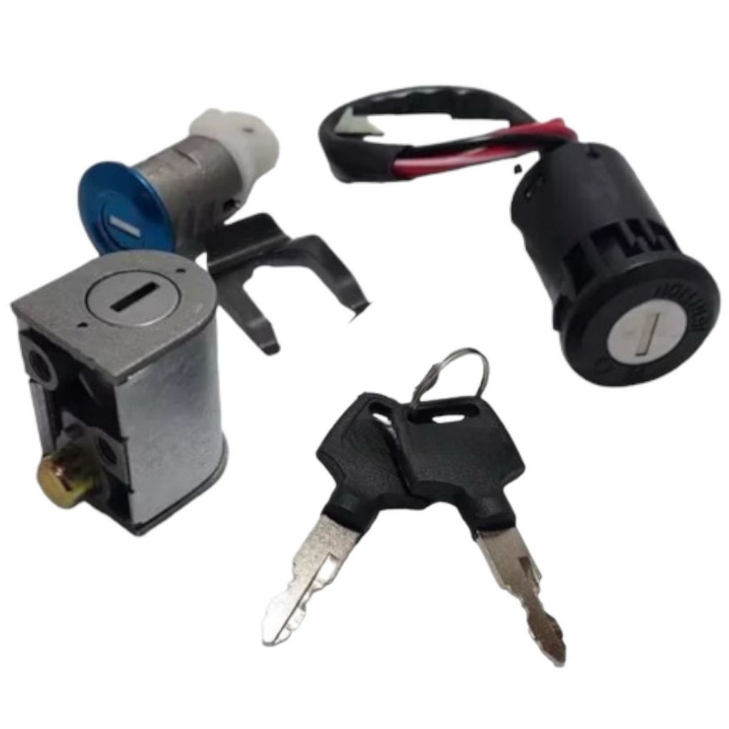 Kit Ignição Conjunto De Travas Contato Miolo Honda Pop 110I 2016 Até 2020