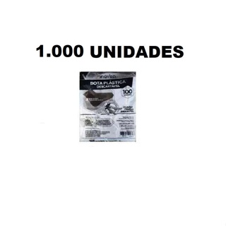 1.000 Unidades Botinha Plástica Descartável Inoven - Cód. F10 em Oferta na Shopee