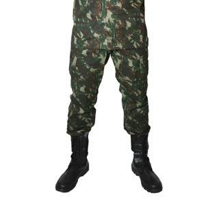Calça Camuflada Tipo Farda EB 2 Bolsos P/ Caça Pesca camping