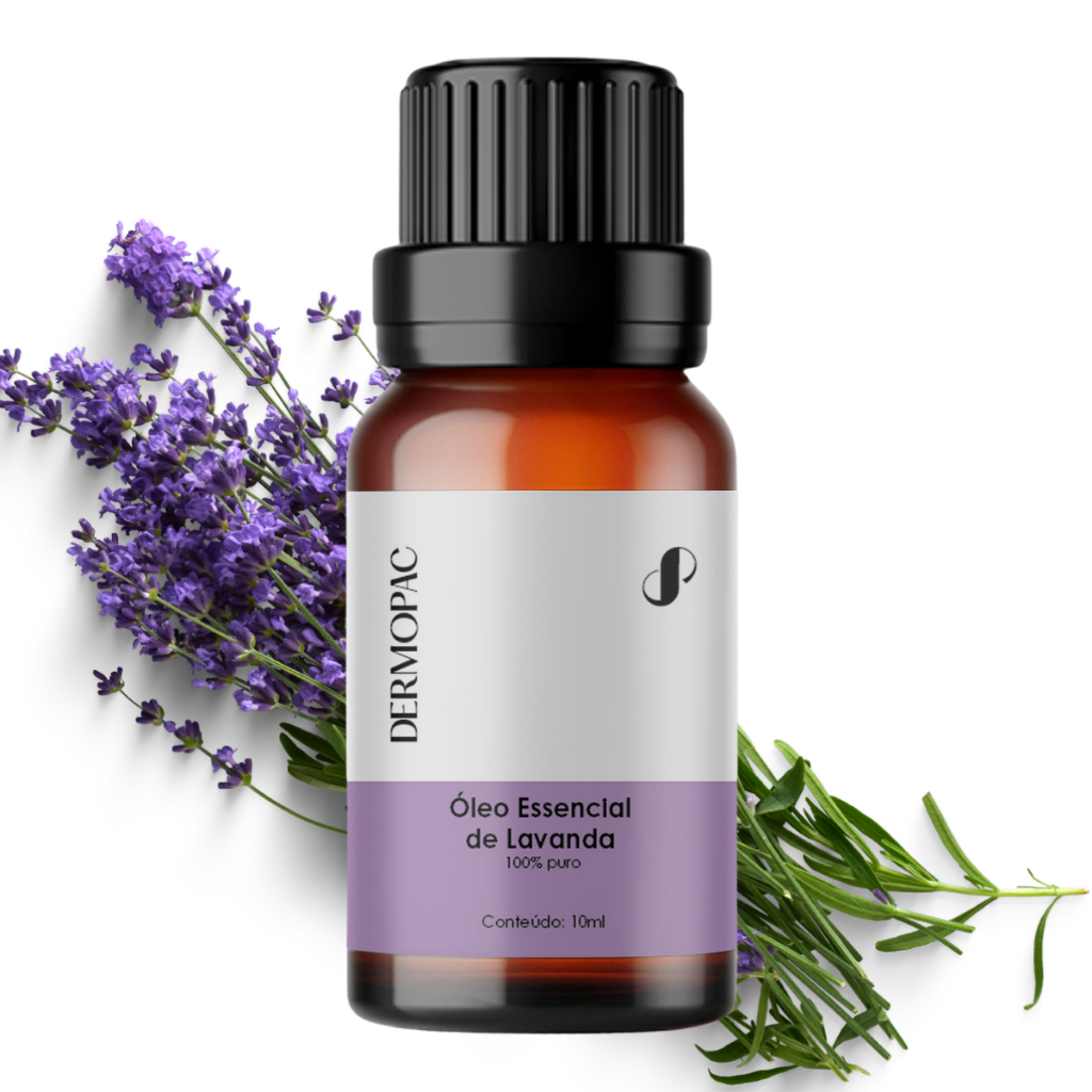 Óleo Essencial De Lavanda 100% Puro Aromaterapia Dermopac 10ml em Oferta na Shopee