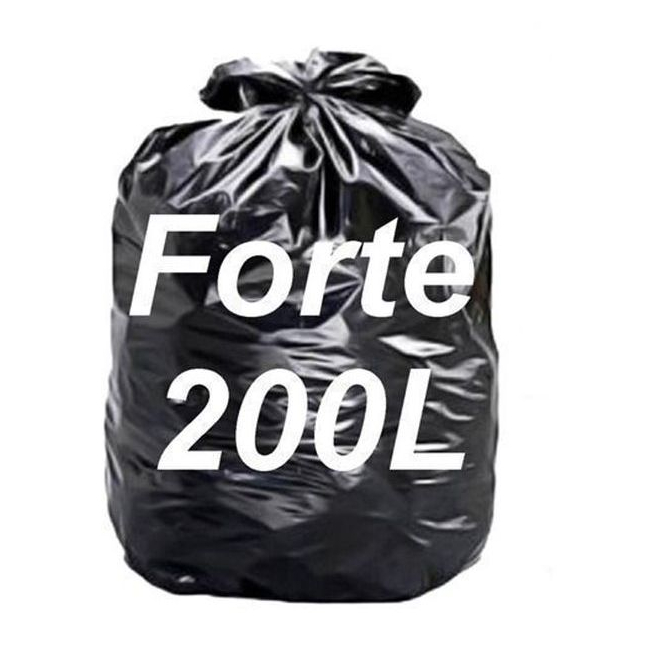 Saco de lixo 200 litros reforçado uso pesado 0.12 micras direto da fábrica em Oferta na Shopee