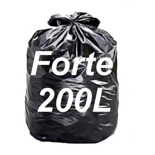 Saco de lixo 200 litros reforçado uso pesado 0.12 micras direto da fábrica em Oferta na Shopee
