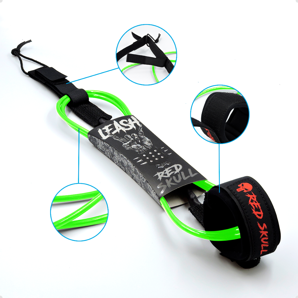 Leash Cordinha Prancha De Surf Regular 6pés 6mm - Cordinha Strep Shortboard