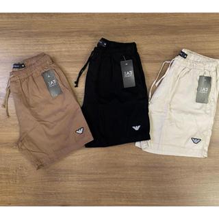 Bermuda Mauricinho Masculino Short Sarja Curta Premium
