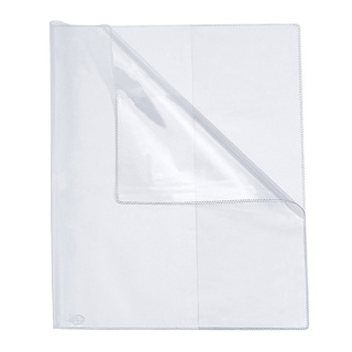 Capa para caderno Transparente plástico universitário e diário de professor 1 unidade Plasitiban em Oferta na Shopee