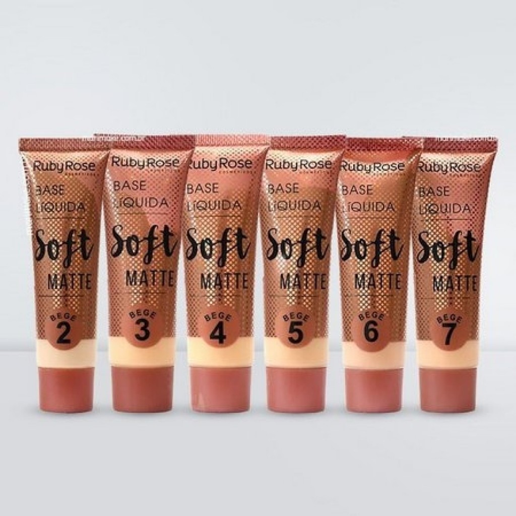 Base Líquida Soft Matte 29 ml Ruby Rose