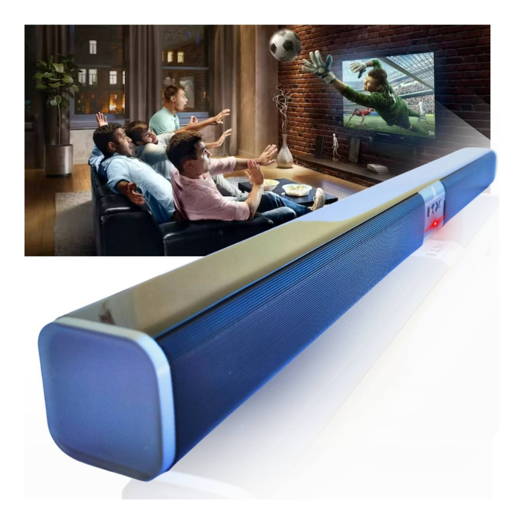 Caixa De Som Bluetooth Soundbar Home Theater Para Smart Tv RCA e P2 Bleutooth Pronta Entrega