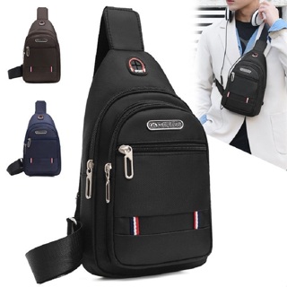 Bolsa Mochila Pochete Grande Transversal Masculino Chest Bags De Ombro Impermeável em Oferta na Shopee