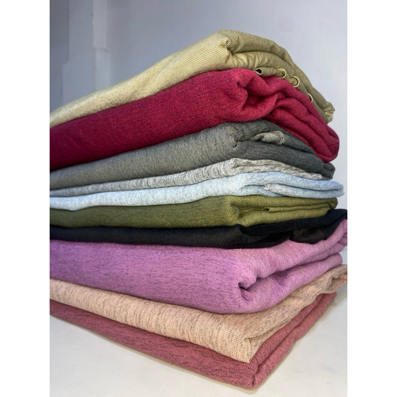 1 Kg Retalho Tecido Lãnzinha Tricot Malha (Rendimento 2,7 Metros)