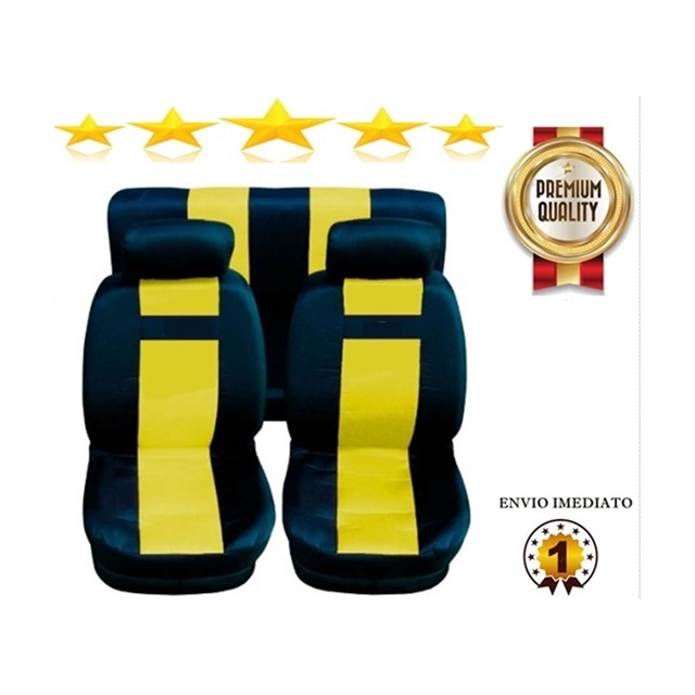 - Capa Banco Automotivo Carro Ford Ka Escort Fiesta Ecoesport Focus Colorido Amarelo