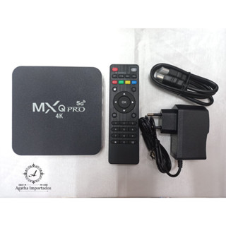 Aparelho De TV Box MXQ PRO 4K 5G Com Android Mais Recente 256GB De Memória Transforme Sua TV Comum Em SmarthTV