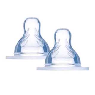 Bico Compatível Mamadeira Mam Fluxo Super Rápido  6+ 12+ meses Silicone Anticolica em Oferta na Shopee