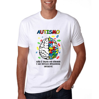 Camiseta Autismo não é Falha no Código, é um Sistema Operacional Diferente TDAH Autista tea