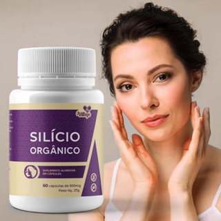 Silício Orgânico 60 cápsulas Beleza da pele e unhas VITTAGE em Oferta na Shopee