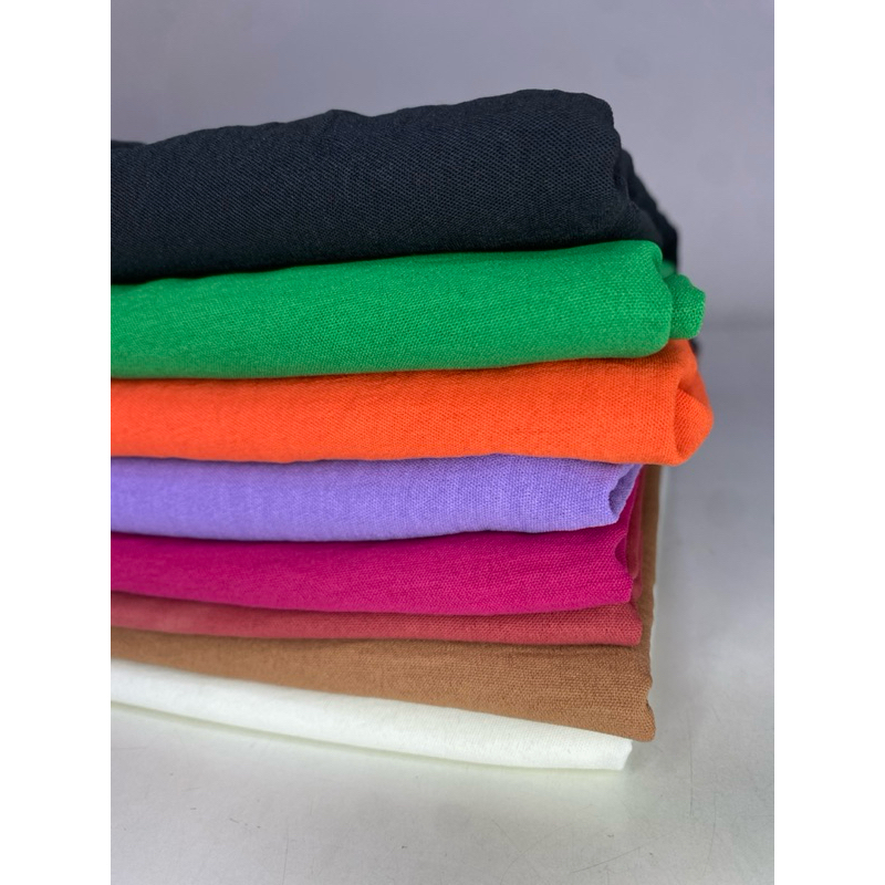 1 kg Retalho de Tecido Crepe Dunas Liso (Rendimento 4 Metros por Kg) em Oferta na Shopee