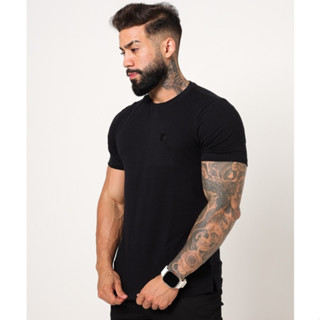 Camiseta Masculina Cotton Supremo 95%algodão 5%Elastano do P ao GG Camisa Especial