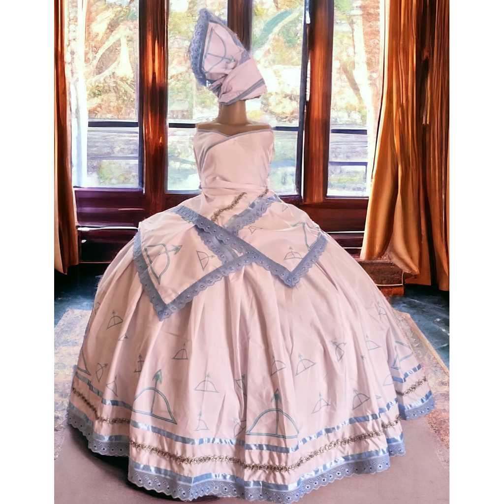 Roupa Oxossi - Okê Arô - Roupa Candomblé - Roupa Umbanda - Orixas