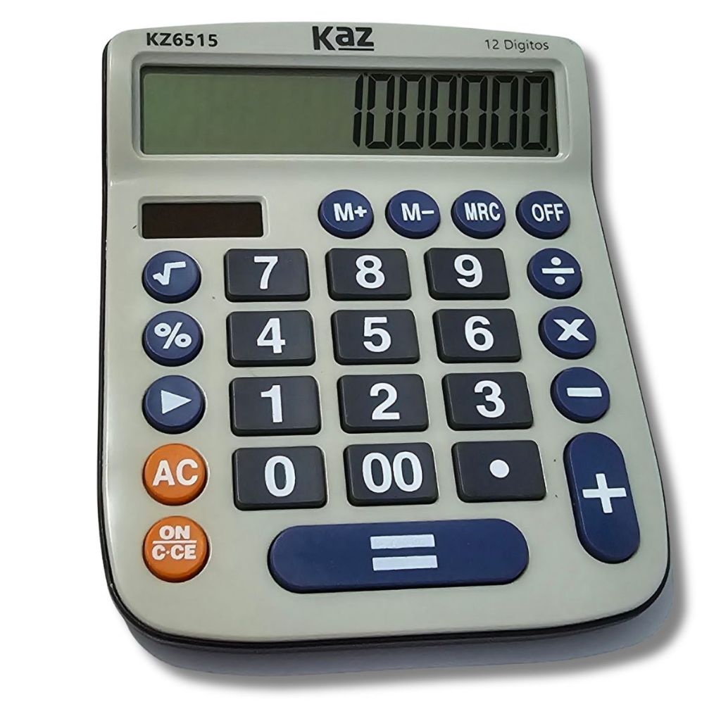 Calculadora de Mesa VIsor Grande 12 Digitos Balcão Comercial