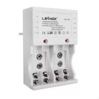 3 Carregador De Pilha Ley-261 Aaa Bateria 9v Recarregável em Oferta na Shopee