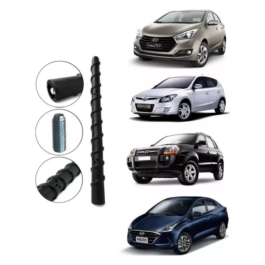 Haste Antena Teto hyundai I30 Tucson Hb20 Hb20s Santa Fé Ix35 Veracruz Kia Carnival Cerato Picanto Sorento Soul Sportage