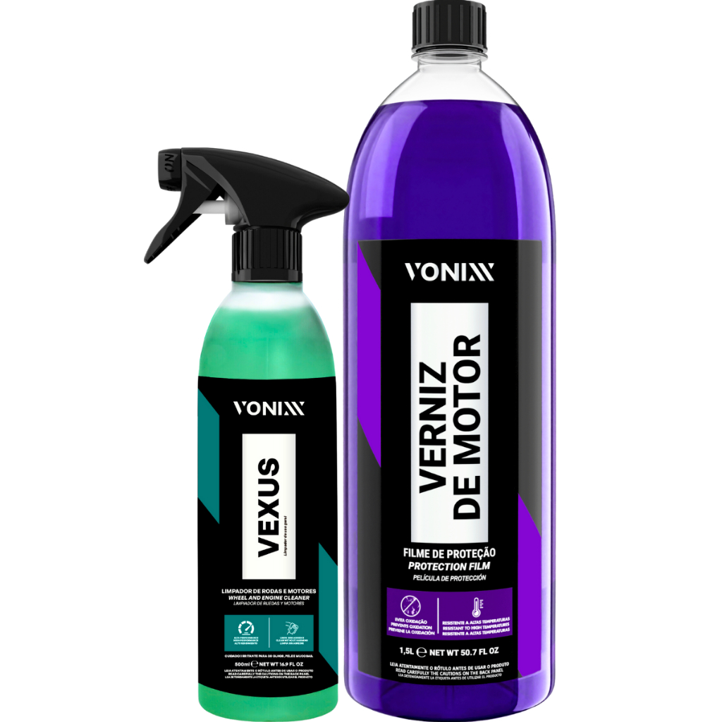 Vexus Vonixx 500ml Limpador Rodas Verniz De Motor 1,5L em Oferta na Shopee