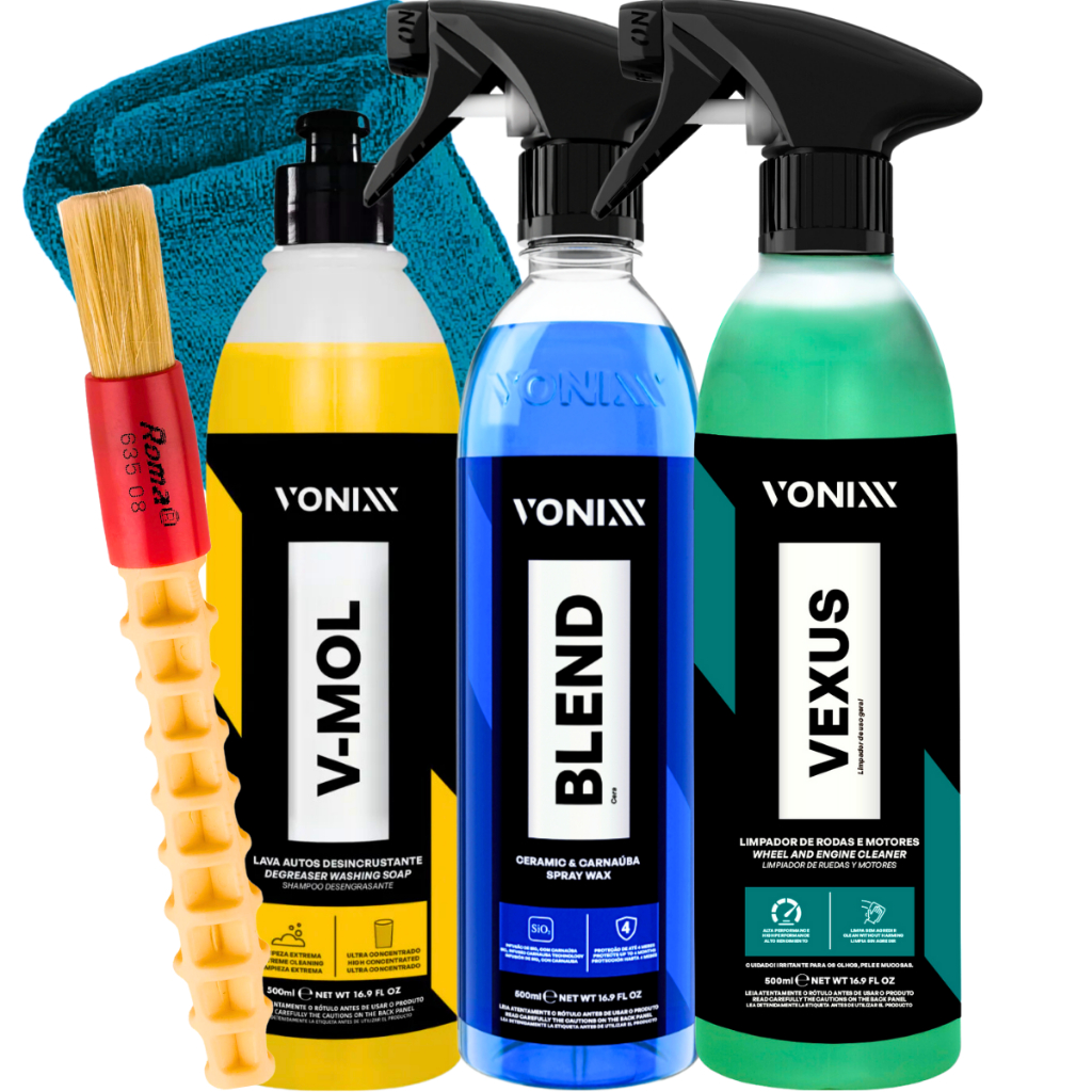 Vexus Vonixx Limpador Limpa Rodas Motor Shampoo V-Mol Blend em Oferta na Shopee