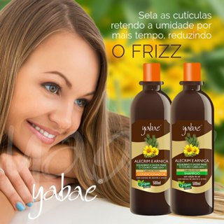 Shampoo e Condicionador Alecrim E Arnica Yabae Vegano 500ml - Controle da Oleosidade e Estímulo do Crescimento