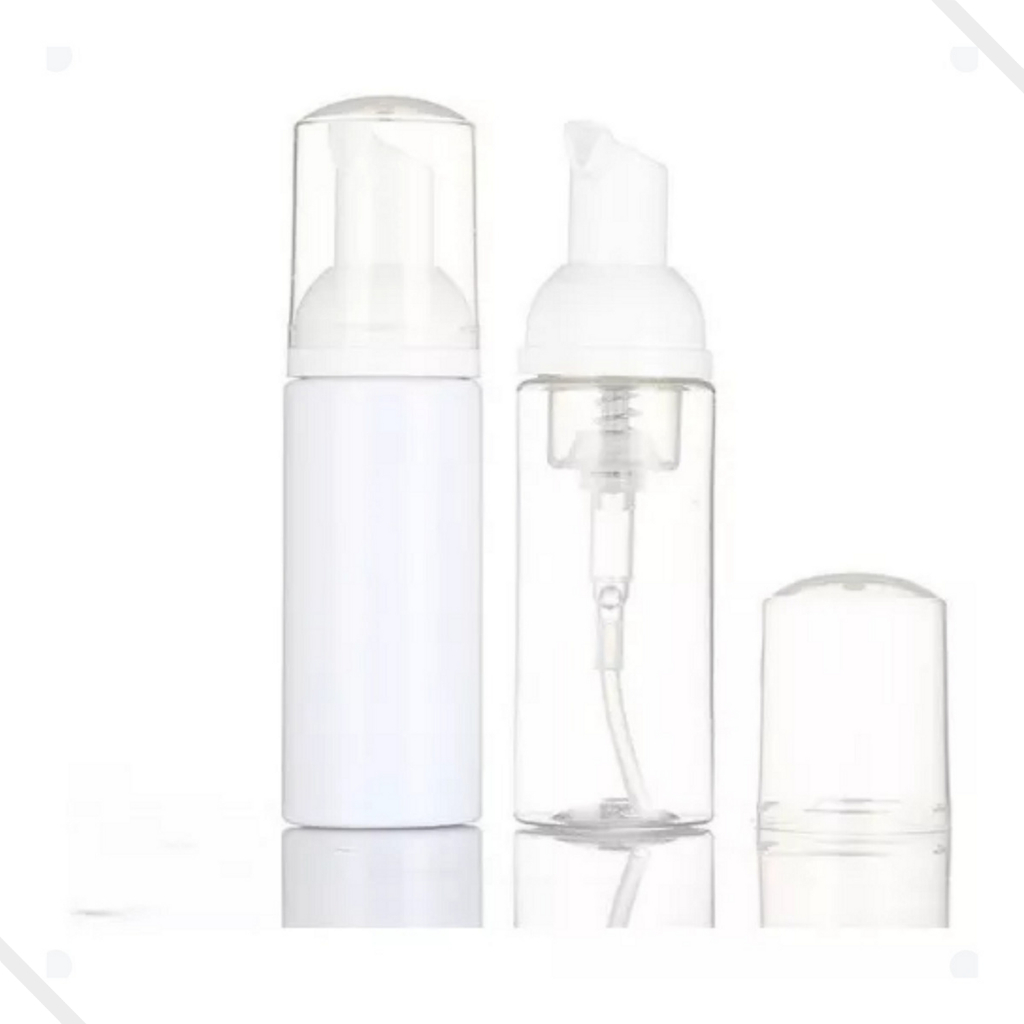 4 Frasco Pump Espumador Sabonete 50 ML (TRANSPARENTE)