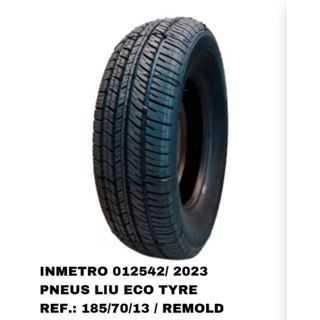 Pneu 185-70-13 remold com garantia e selo inmetro em Oferta na Shopee