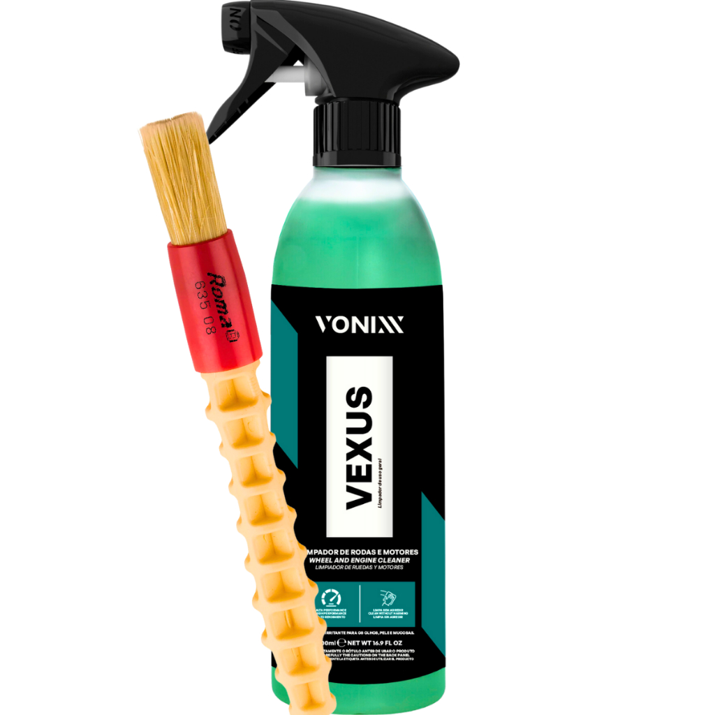 Vexus Vonixx Limpador de Rodas Motor Pincel Detalhamento