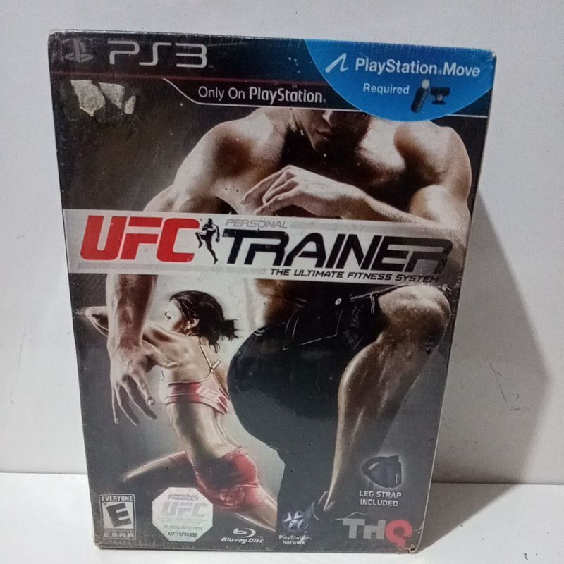 PS3 Playstation Move Only On Playstation UFC Trainer The Ultimate Fitness System Importado Lacrado de Fabrica