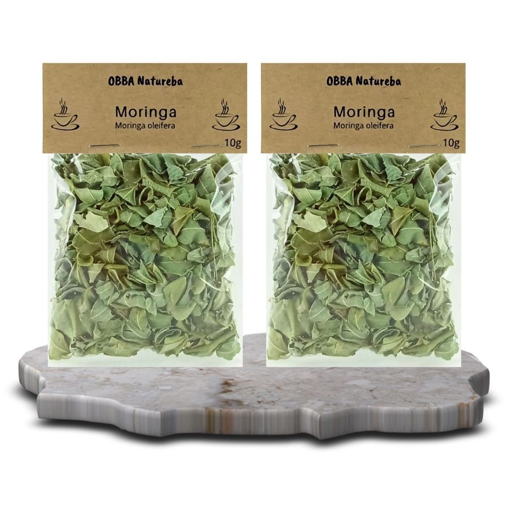 Kit com 2 Chás Moringa | Autêntico Ervas de Alta Qualidade para Cha Envio Imediato