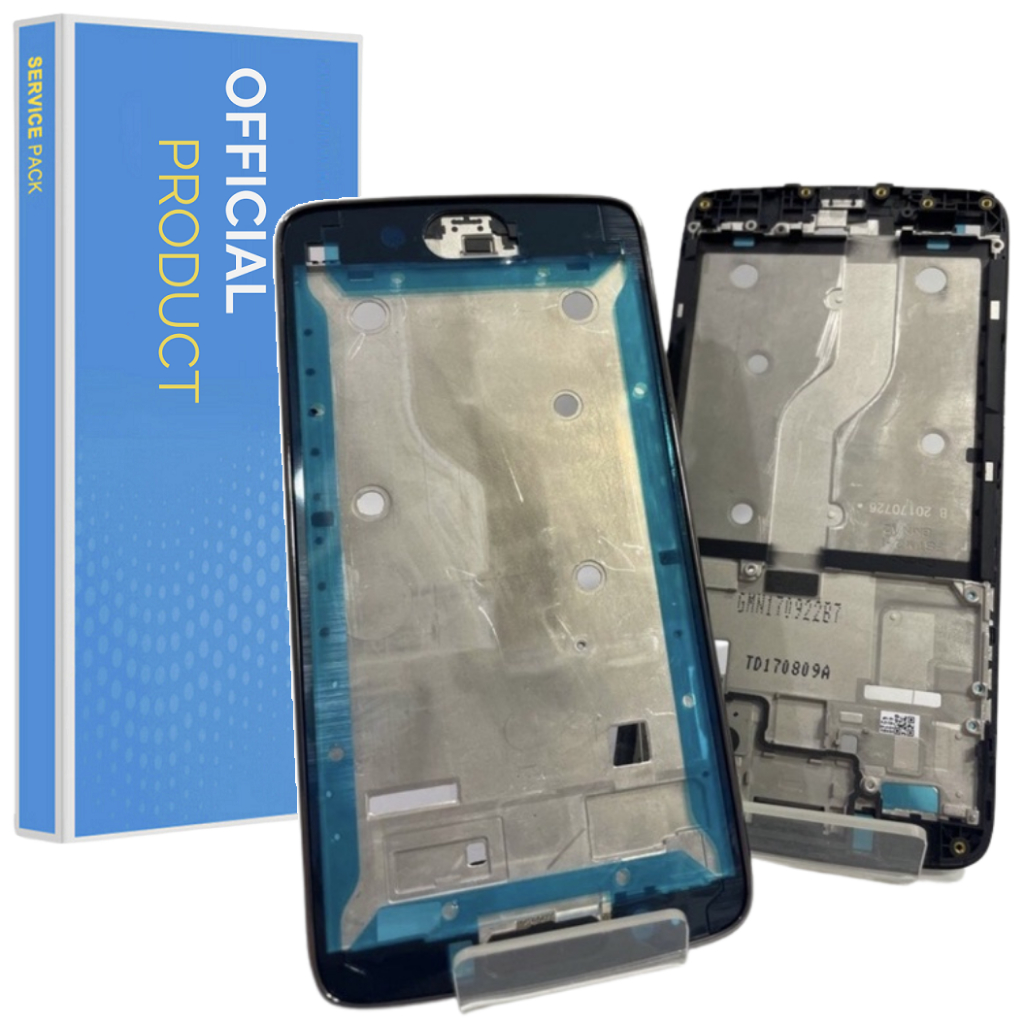 Aro Lateral Compatível Com Moto G5 Xt1672 Chassis Meio + 0rigna! Na Caixa!